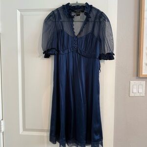 Marc Jacobs Navy Blue Dress